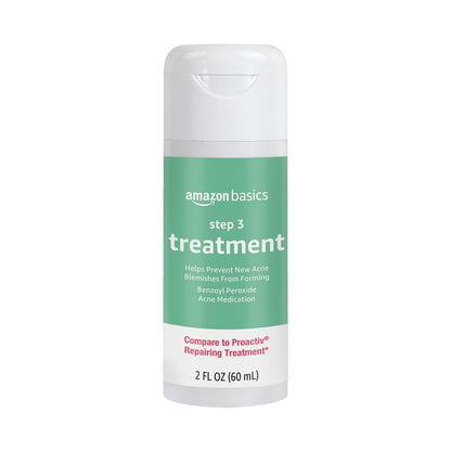 3-Step Acne Remedy System with 2.5% Benzoyl Peroxide - Breakout & Blemish Treatment, 2 Fl Oz