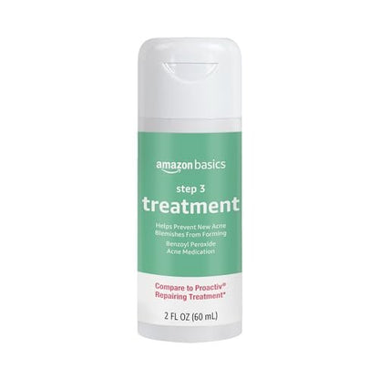 3-Step Acne Remedy System with 2.5% Benzoyl Peroxide - Breakout & Blemish Treatment, 2 Fl Oz
