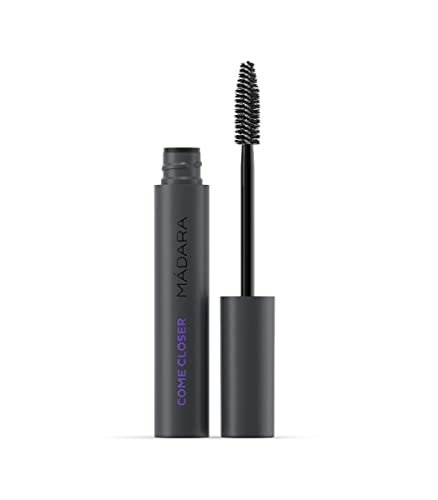 MADARA Organic Skincare Come Closer Infinite Lash Mascara – Lengthening & Defining Peptide-Infused Mascara, Ecocert Certified, Jet Black, 0.2 oz - görsel 2