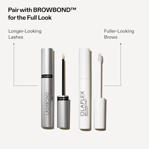 Olaplex Lashbond Building Serum – Clear Eyelash Enhancing Serum for Natural, Longer, Healthier, Thicker, Fuller-Looking Lashes | Daily Use, Results in as Little as 2 Weeks, 4.5 mL / 0.15 Fl Oz Avelisse