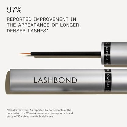Olaplex Lashbond Building Serum – Clear Eyelash Enhancing Serum for Natural, Longer, Healthier, Thicker, Fuller-Looking Lashes | Daily Use, Results in as Little as 2 Weeks, 4.5 mL / 0.15 Fl Oz Avelisse