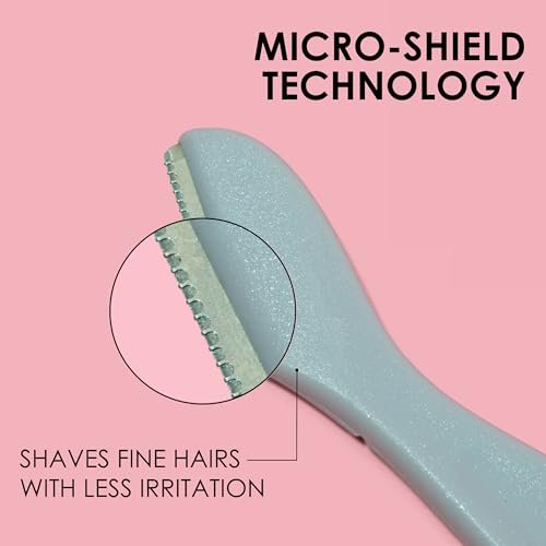 JAPONESQUE Mini Touch Up Razors - Travel Size Dermaplaning Tool Set - 3 Piece Mini Travel Razor Kit for Women - görsel 6