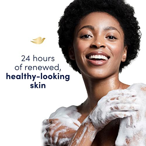 Dove Renewing Peony & Rose Oil Body Wash, 4 Count (20 oz Each) - Gentle Cleanser for Healthy-Looking Skin Avelisse