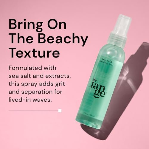 L'ANGE HAIR Sea Salt Texturizing Spray – 4 oz | Effortless Beachy Waves & Volume Avelisse