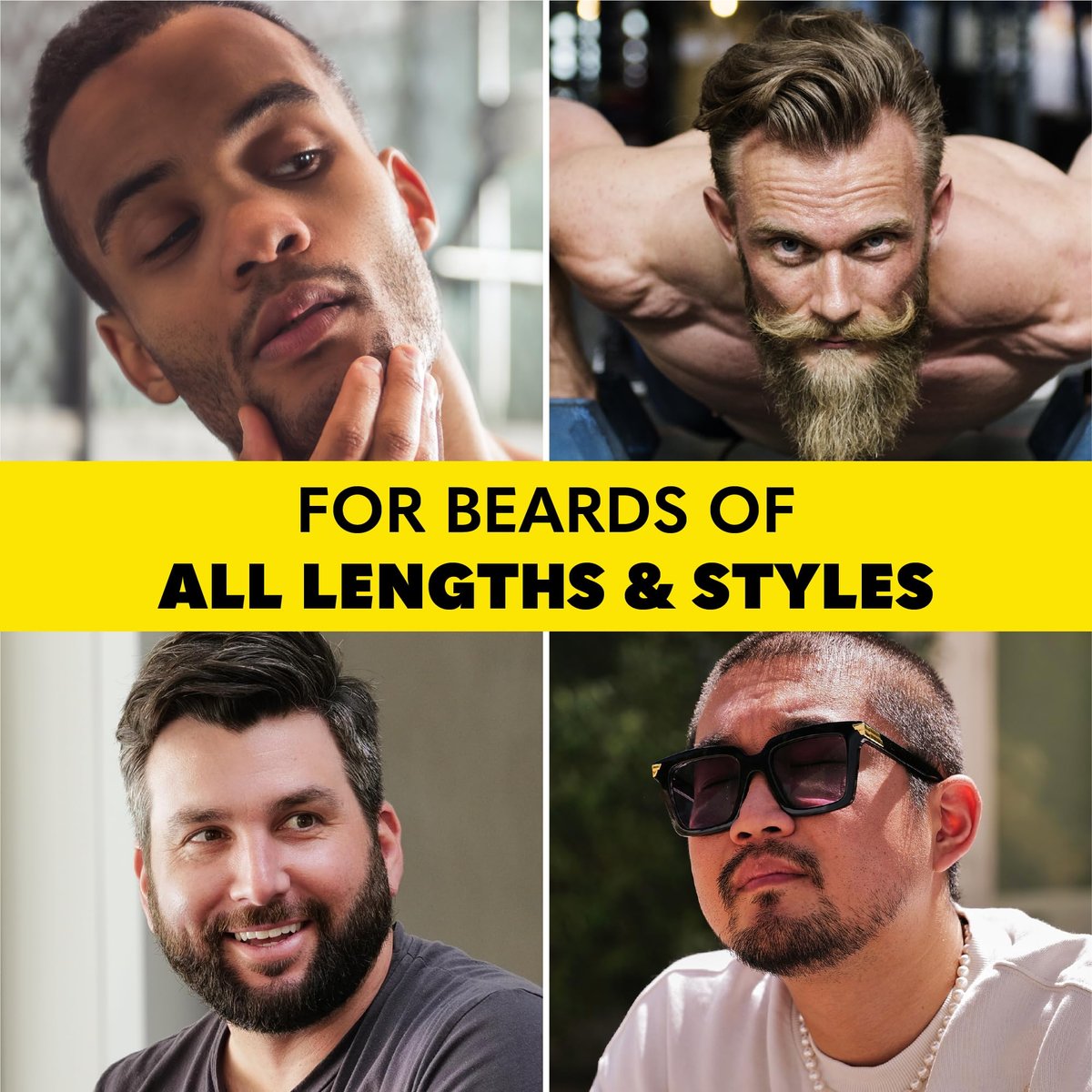 Beard Club Men's Boar Bristle Brush - Birchwood Grooming Tool for Styling, Taming and Healthy Beard Growth Avelisse