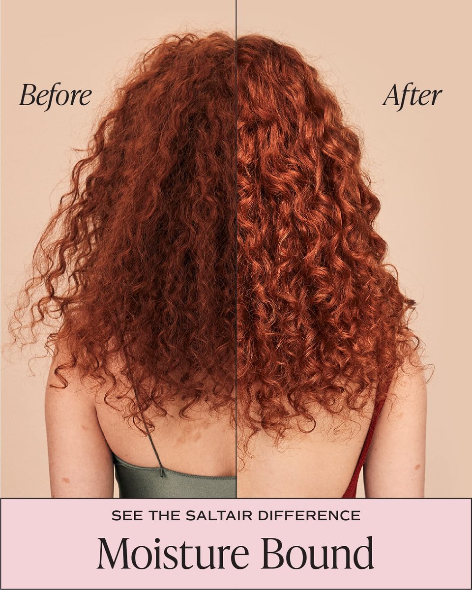Saltair Moisture Bound Haircare Set – Shampoo & Conditioner 2-Pack, 28 Fl Oz (1L) Total for Hydrated, Healthy Hair Avelisse