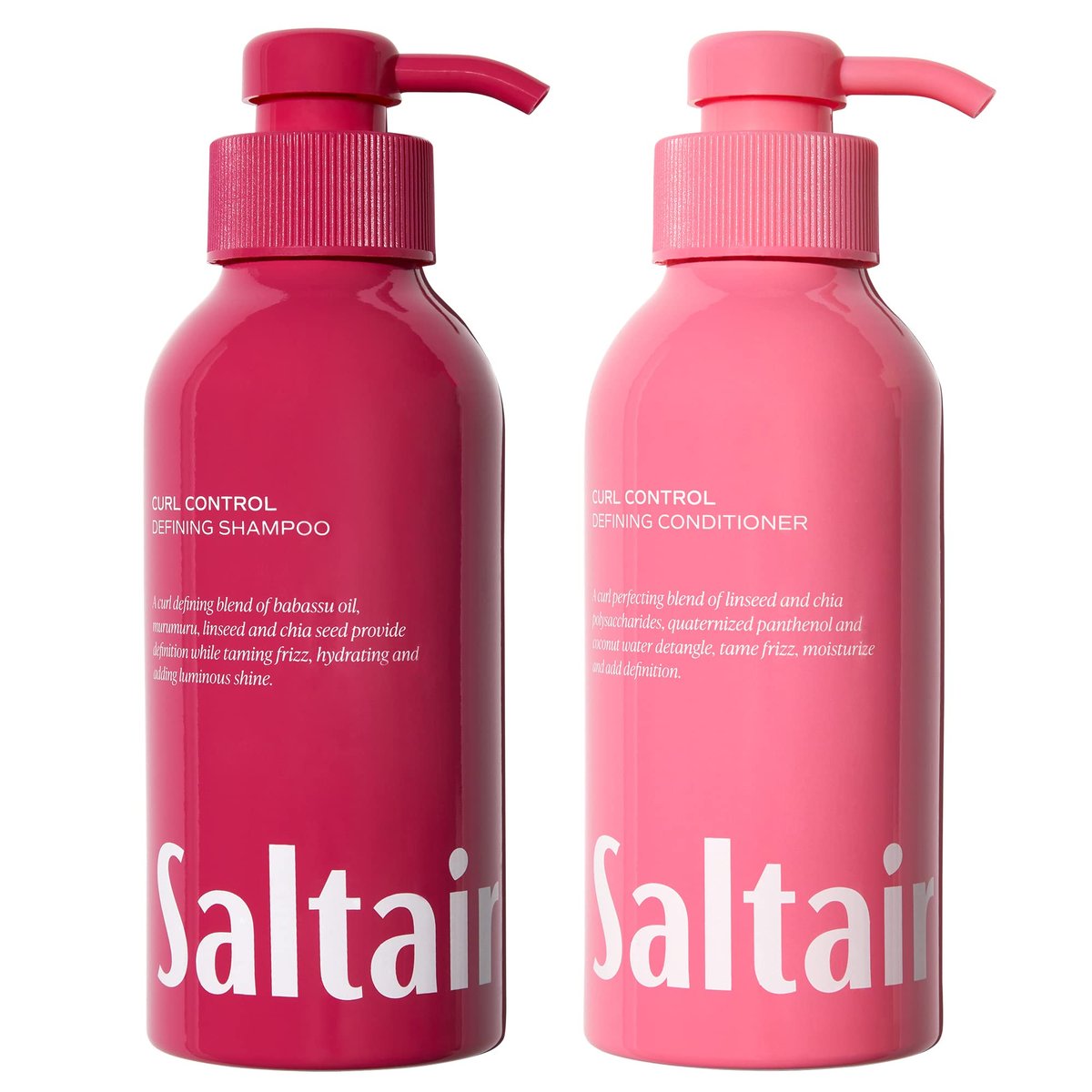 Saltair Curl Control Haircare Set – Shampoo and Conditioner for Defined, Frizz-Free Curls Avelisse