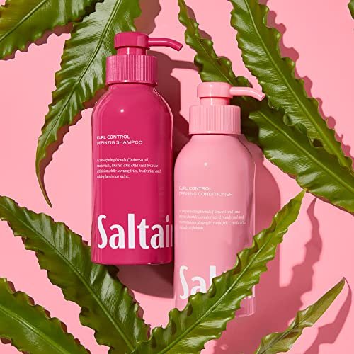 Saltair Curl Control Haircare Set – Shampoo and Conditioner for Defined, Frizz-Free Curls Avelisse