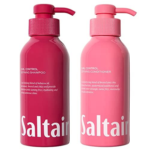 Saltair Curl Control Haircare Set – Shampoo and Conditioner for Defined, Frizz-Free Curls Avelisse
