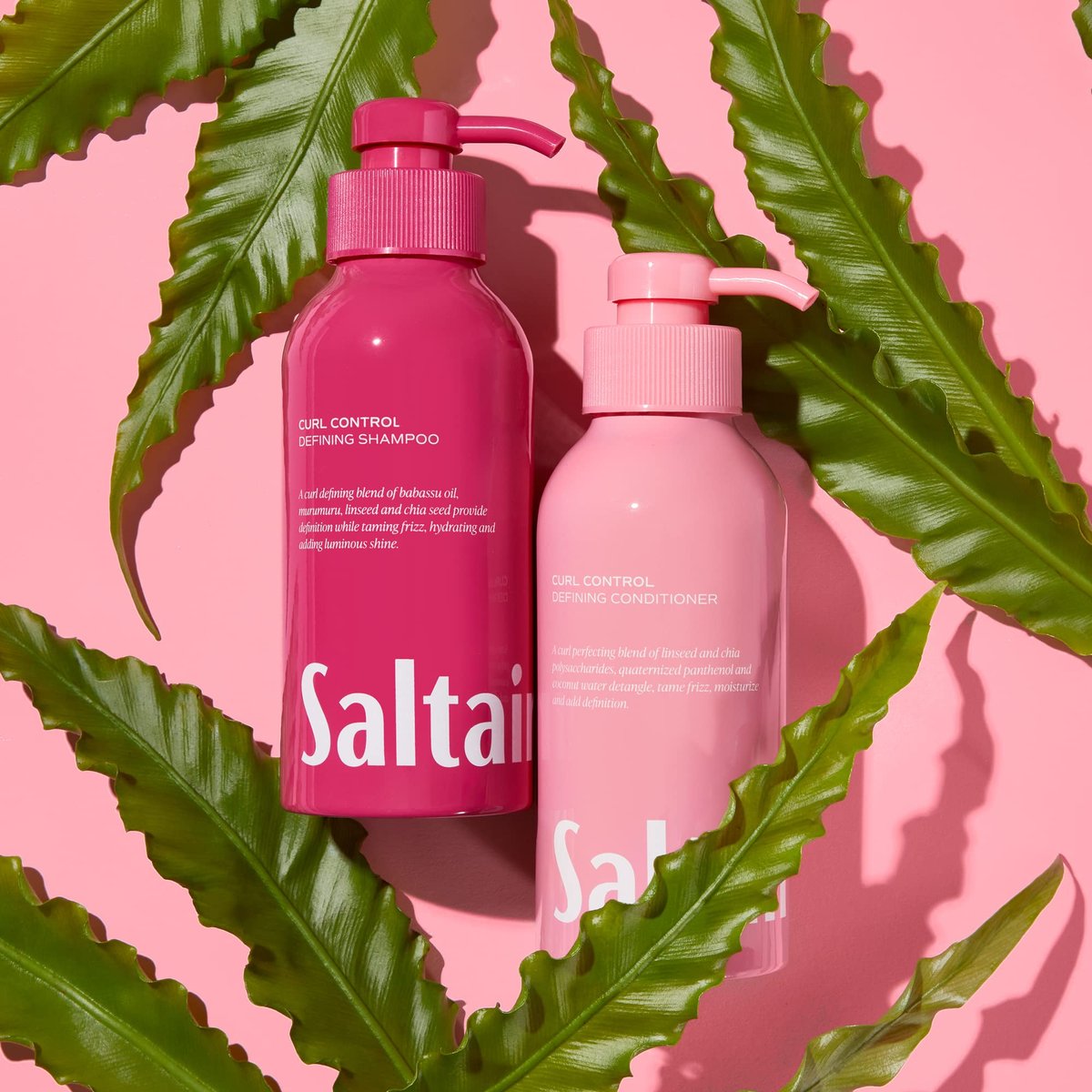 Saltair Curl Control Haircare Set – Shampoo and Conditioner for Defined, Frizz-Free Curls Avelisse