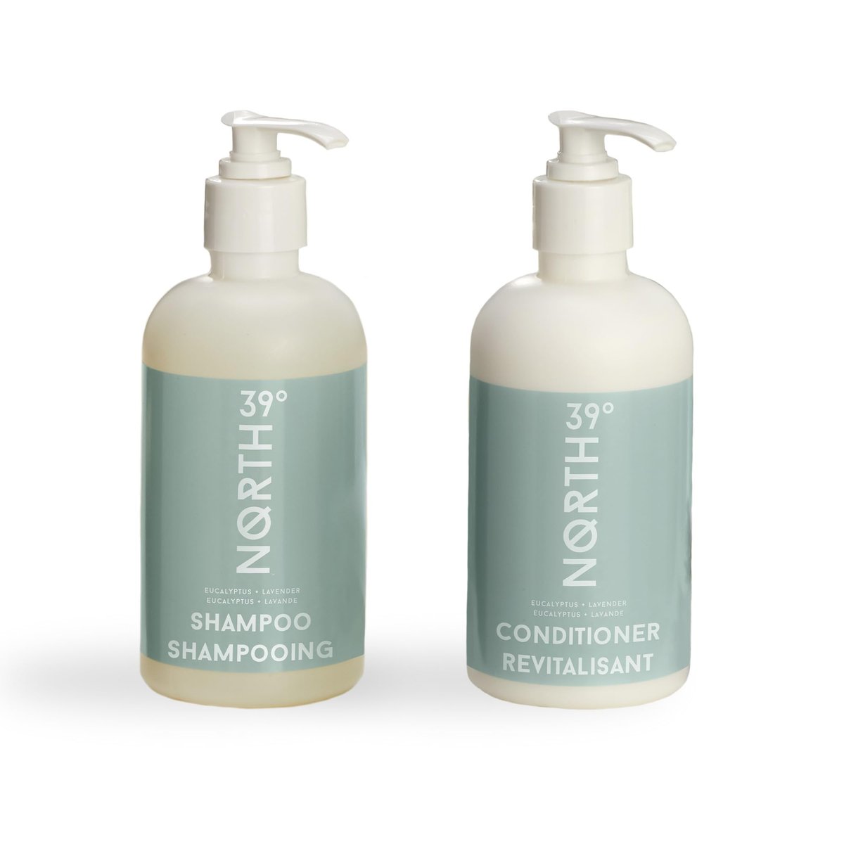 39° North Shampoo - Eucalyptus & Lavender Scent - Cleansing & Moisturizing All Natural Shampoo - 8.5 oz Avelisse