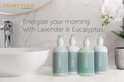 39° North Shampoo - Eucalyptus & Lavender Scent - Cleansing & Moisturizing All Natural Shampoo - 8.5 oz Avelisse