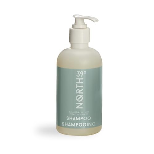 39° North Shampoo - Eucalyptus & Lavender Scent - Cleansing & Moisturizing All Natural Shampoo - 8.5 oz Avelisse
