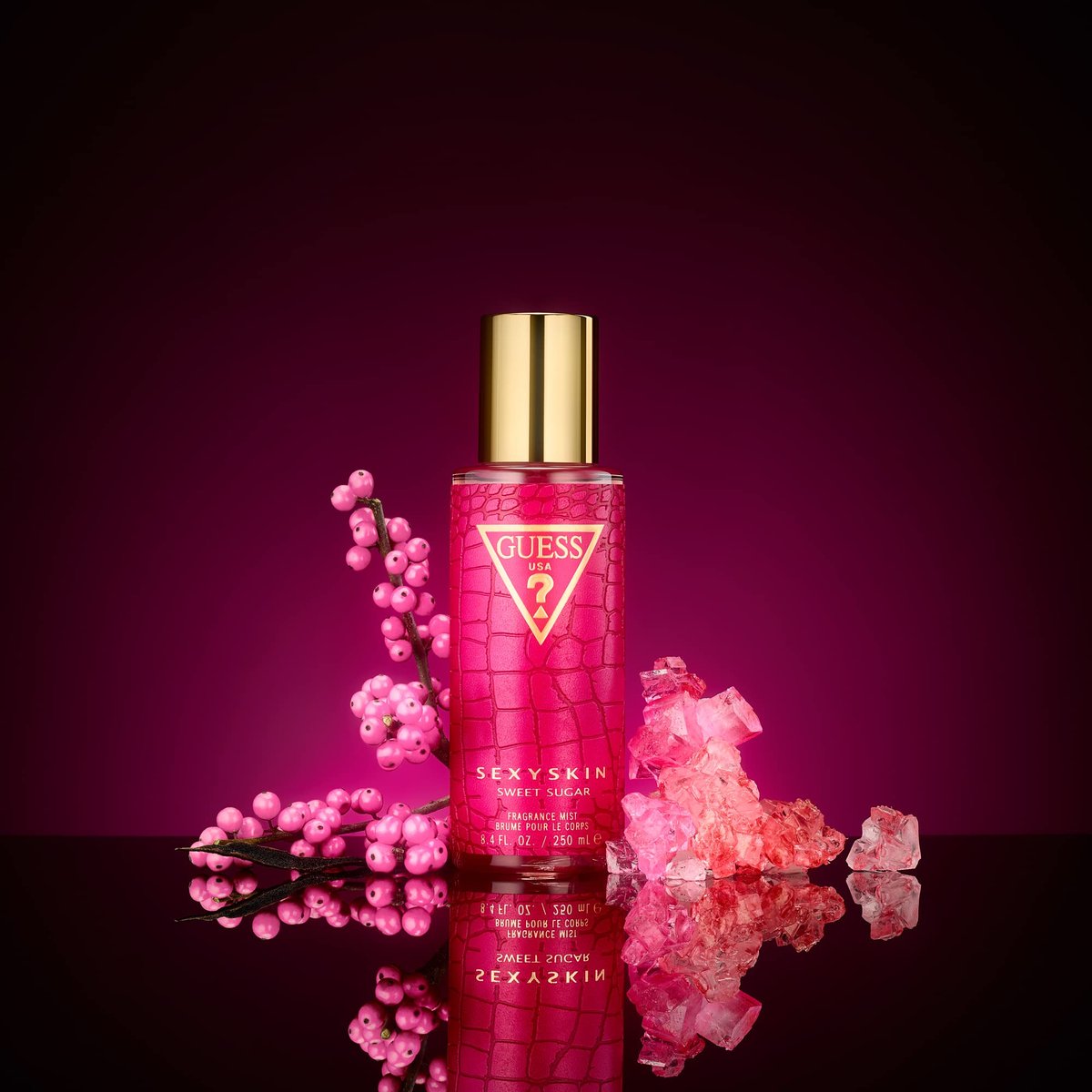 GUESS Sexy Skin Sweet Sugar Fragrance Mist for Women, 8.4 oz Avelisse