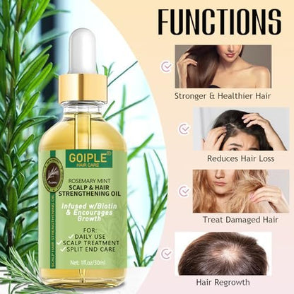 Extra Hold Styling Gel and Mousse for Braids, Twists, Locs, Cornrows - Frizz Taming, Smoothing & Edge Control with Rosemary Hair Growth Oil (Bonus: Hair Combs, Bonnet, Clips) Avelisse
