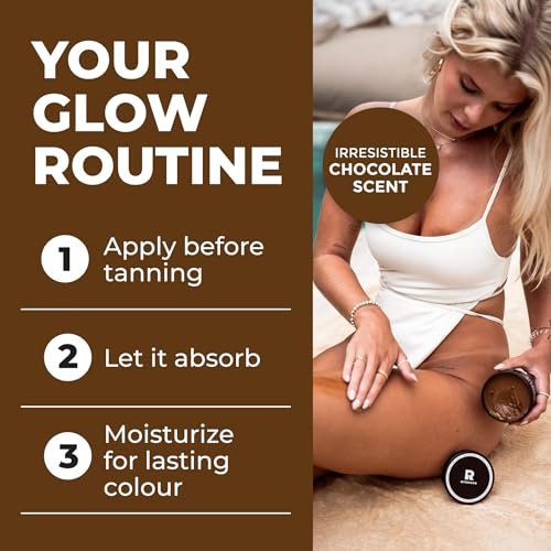 BYROKKO Shine Brown Chocolate Tan Accelerator Cream – Fast Bronzer for Deep, Long-Lasting Glow, 6.8 Fl Oz Avelisse