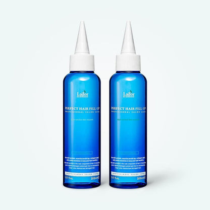 LA'DOR Perfect Hair Fill-Up Filler Duo 100+100 ml - Deep Conditioning Mask with Keratin & Collagen for Moisture and Shine Avelisse