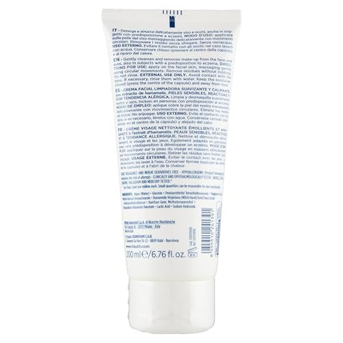 Rilastil Defense Face Cream Emollient and Soothing Cleanser for Sensitive Skin - 200 ml - görsel 8