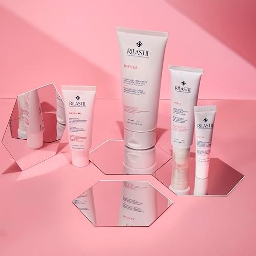Rilastil Defense Face Cream Emollient and Soothing Cleanser for Sensitive Skin - 200 ml - görsel 6