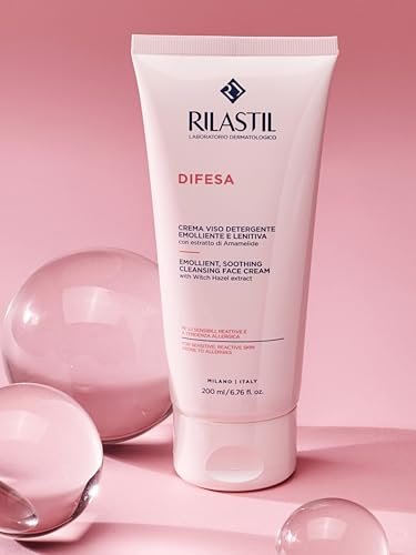 Rilastil Defense Face Cream Emollient and Soothing Cleanser for Sensitive Skin - 200 ml - görsel 4