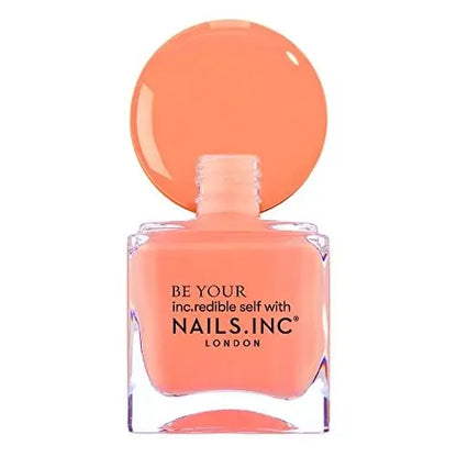 Nails Inc Neon Lite Nail Polish Quad - 4 Neon Glow Enhancing Shades, Fast Drying, Long Lasting, Chip Resistant, Vegan & Cruelty Free Avelisse