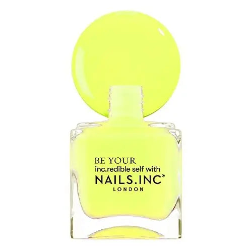 Nails Inc Neon Lite Nail Polish Quad - 4 Neon Glow Enhancing Shades, Fast Drying, Long Lasting, Chip Resistant, Vegan & Cruelty Free Avelisse