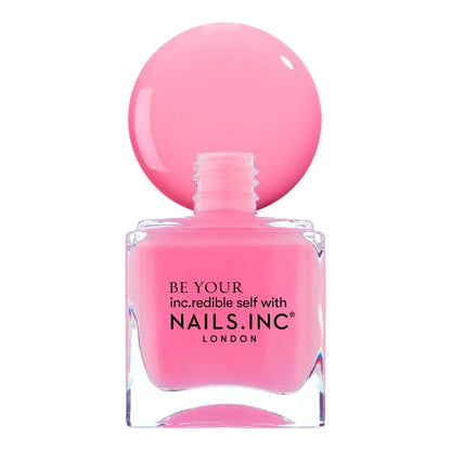 Nails Inc Neon Lite Nail Polish Quad - 4 Neon Glow Enhancing Shades, Fast Drying, Long Lasting, Chip Resistant, Vegan & Cruelty Free Avelisse