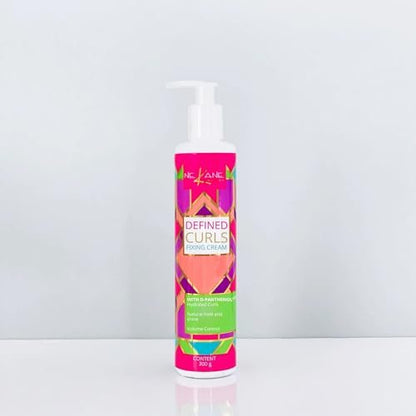 Nekane Defined Curls Setting Cream - Hydrated Curls, 10.58 oz