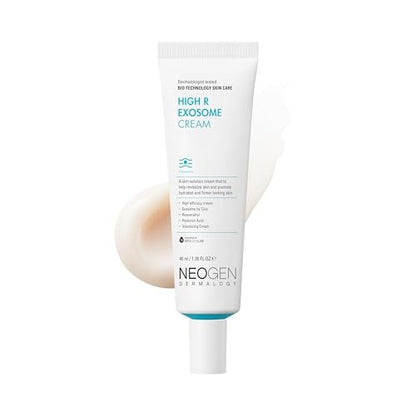 NEOGEN by DERMALOGY High R Exosome Cream – Hydrating Face Moisturizer with Hyaluronic Acid, Peptides & Resveratrol – Korean Skincare for Nourishment & Elasticity, 1.36 fl oz Avelisse