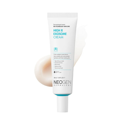 NEOGEN by DERMALOGY High R Exosome Cream – Hydrating Face Moisturizer with Hyaluronic Acid, Peptides & Resveratrol – Korean Skincare for Nourishment & Elasticity, 1.36 fl oz Avelisse