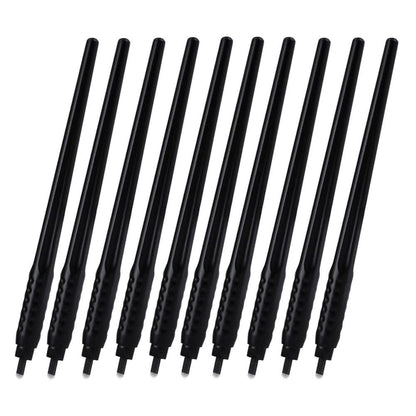ALIWOD Disposable Microblades Pen, U18, 10 Pack, 0.18mm (18u) for Eyebrow Microblading Supplies Avelisse