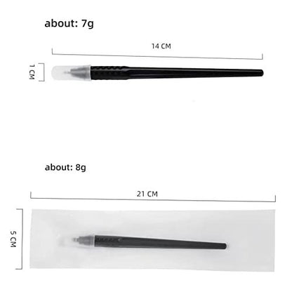 ALIWOD Disposable Microblades Pen, U18, 10 Pack, 0.18mm (18u) for Eyebrow Microblading Supplies Avelisse