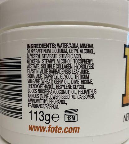 Fruit of the Earth E Skin Care Cream 4 oz - Intensive Moisturizer for Dry Skin
