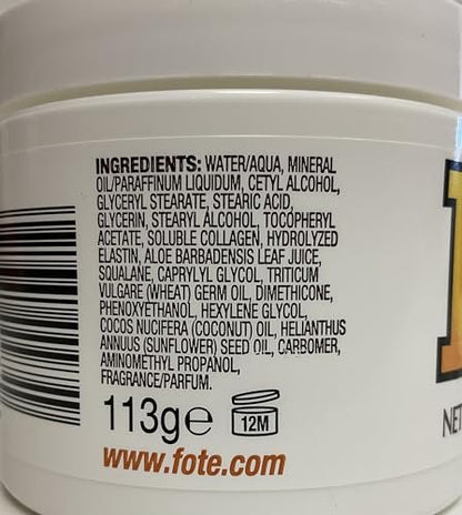 Fruit of the Earth E Skin Care Cream 4 oz - Intensive Moisturizer for Dry Skin