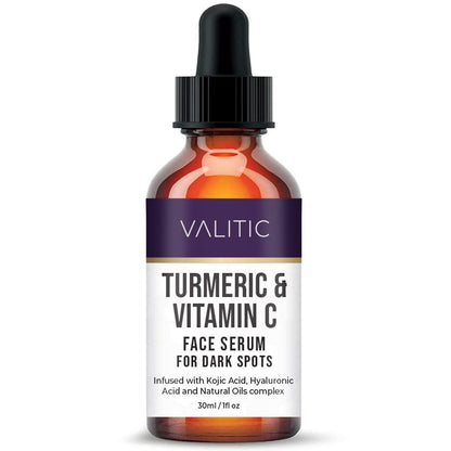 VALITIC Vitamin C Serum - Anti Aging Dark Spot Remover with Niacinamide, Hyaluronic Acid, Collagen - Brightening Face Serum 1 fl oz