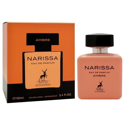 Narissa Ambre by Maison Alhambra for Women - 3.4 oz Eau de Parfum Spray