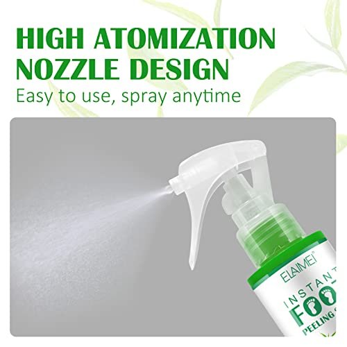 Green Tea Hydrating Foot Peel Spray - Instantly Remove Dead Skin, 3.38 Fl Oz - görsel 6