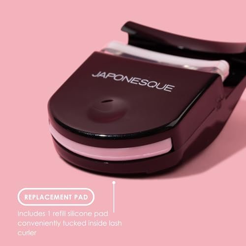 JAPONESQUE Travel Eyelash Curler (Black, 2 Pack) – Portable Lash Curlers for On-the-Go Avelisse