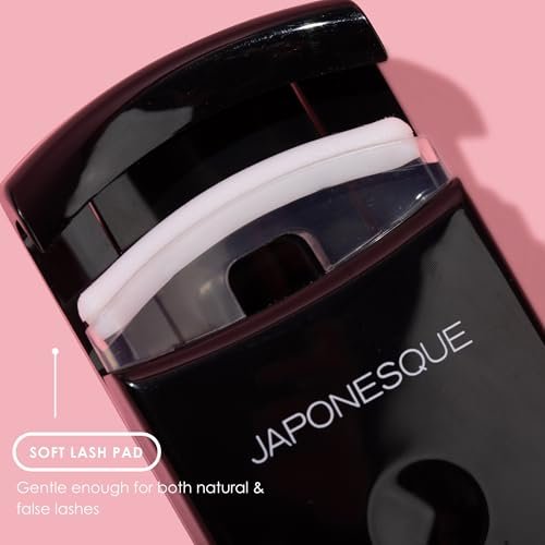 JAPONESQUE Travel Eyelash Curler (Black, 2 Pack) – Portable Lash Curlers for On-the-Go Avelisse
