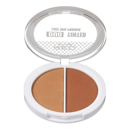 Red by Kiss Lace Wig Brush Tinted Powder Set – Matte Finish, Oil Control, Lightweight, Long-Lasting, Mix & Match Shade Duo