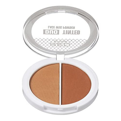 Red by Kiss Lace Wig Brush Tinted Powder Set – Matte Finish, Oil Control, Lightweight, Long-Lasting, Mix & Match Shade Duo