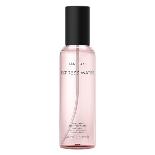 Tan-Luxe Express Water Rapid Self Tanner Spray, Hydrating Tanning Water for Natural Looking Tan, Cruelty-Free, 6.76 fl. oz Avelisse