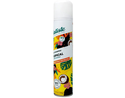 Batiste Dry Shampoo Tropical Fragrance 6.73 oz (Pack of 2) – Refresh Hair & Absorb Oil Between Washes