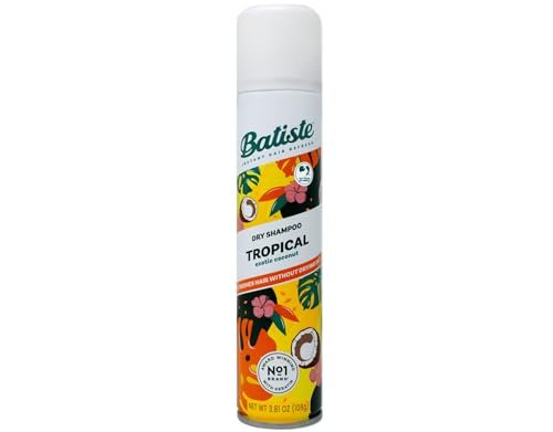 Batiste Dry Shampoo Tropical Fragrance 6.73 oz (Pack of 2) – Refresh Hair & Absorb Oil Between Washes - görsel 8