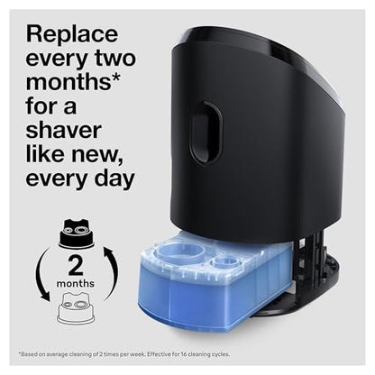 Braun Clean & Renew Refill Cartridges CCR, Replacement Shaver Cleaner Liquid Solution for Clean&Charge System, Pack of 10 Avelisse