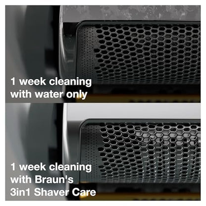Braun Clean & Renew Refill Cartridges CCR, Replacement Shaver Cleaner Liquid Solution for Clean&Charge System, Pack of 10 Avelisse