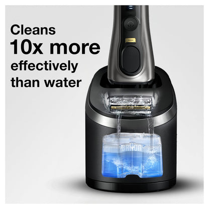 Braun Clean & Renew Refill Cartridges CCR, Replacement Shaver Cleaner Liquid Solution for Clean&Charge System, Pack of 10 Avelisse