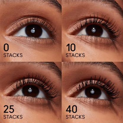 MAC Stack Superstack Mega Brush Waterproof Mascara - Black (0.41 oz) Avelisse