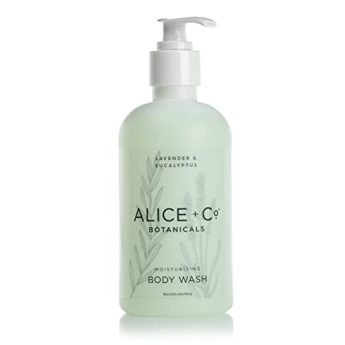 Alice + Co. Lavender & Eucalyptus Body Wash - 8.5 oz Hotel Bath Amenity Inspired by Fairfield by Marriott Avelisse