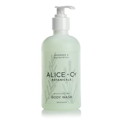 Alice + Co. Lavender & Eucalyptus Body Wash - 8.5 oz Hotel Bath Amenity Inspired by Fairfield by Marriott Avelisse
